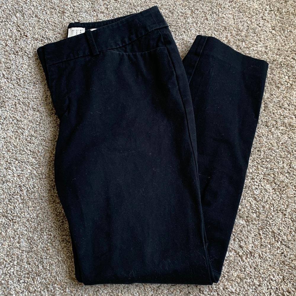 Black Chino Slacks